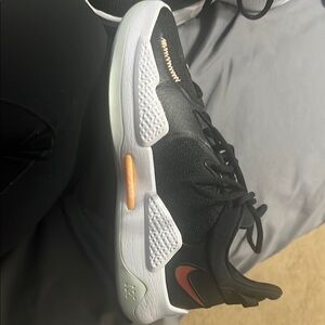 Nike Men's Black and Orange Athletic Shoes PG 5